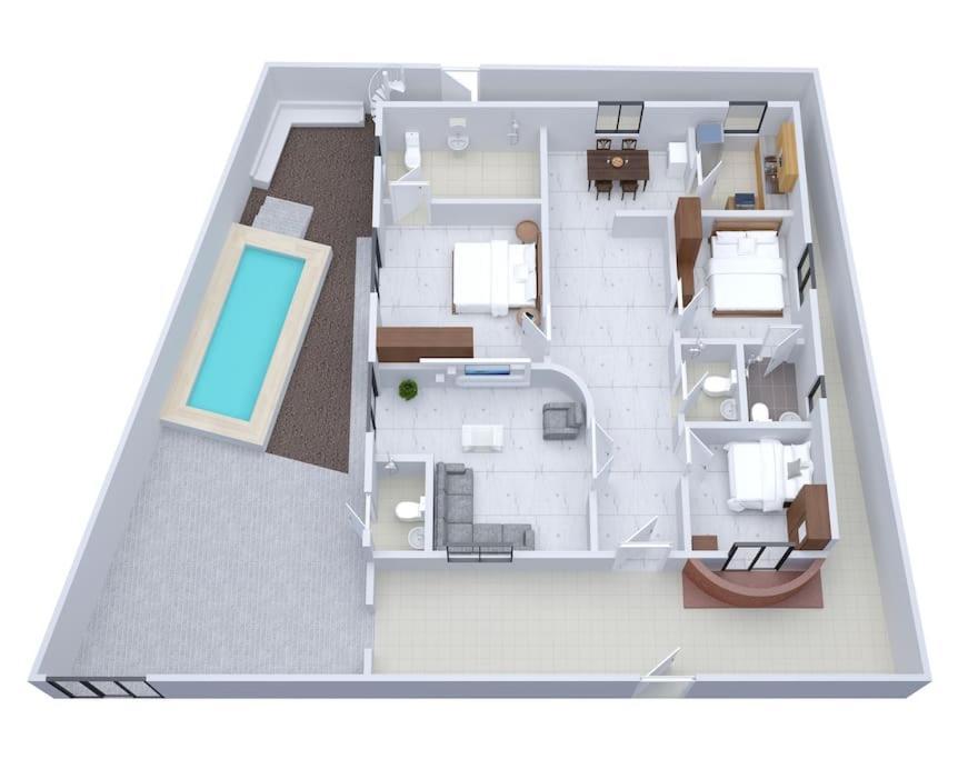 Villa Adja Nafy A Saly Gandigal Экстерьер фото